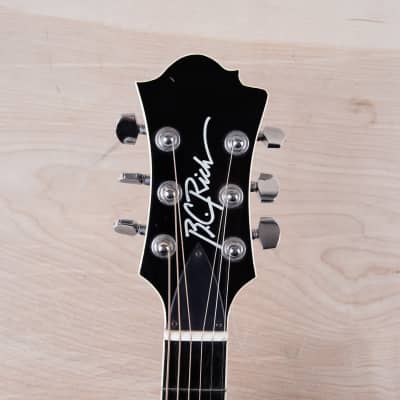B.C. Rich RAEG2 Acoustic Electric Guitar 1983 Black Made in Japan MIJ w/ Hard Case image 20