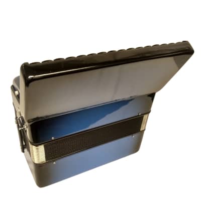 Excalibur Super Classic PSI Series Blue Fade 60 Bass Piano Accordion image 6