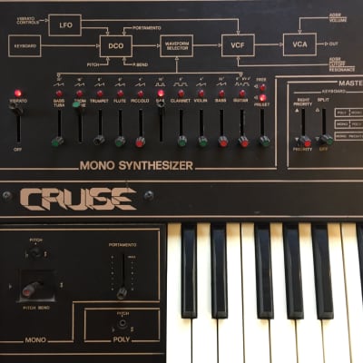 Siel Cruise Mono and Poly Rare ARP Quartet Analog Synthesizer Sequential Circuits Fugue image 6