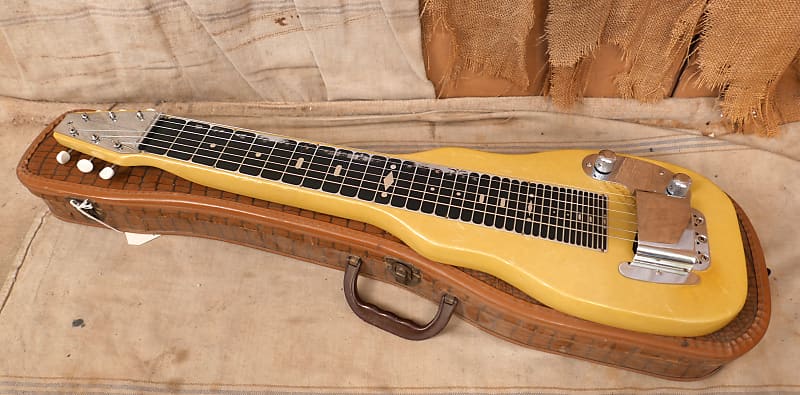 Fender Champion Lap Steel 1953 Yellow | Reverb Australia