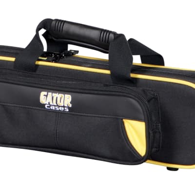 Gator GL-FLUTE-YK Spirit Series Lightweight Flute Case, Yellow And Black image 1