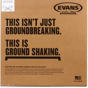 Evans EMAD Clear Bass Drum Batter Head - 24 inch image 3