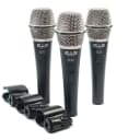 CAD D32X3 Supercardioid Vocal Microphones (3-Pack)