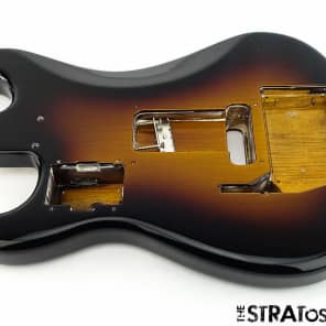 * Fender Roland G-5 VG Stratocaster Strat BODY with Routing RARE! Sunburst #768 image 3