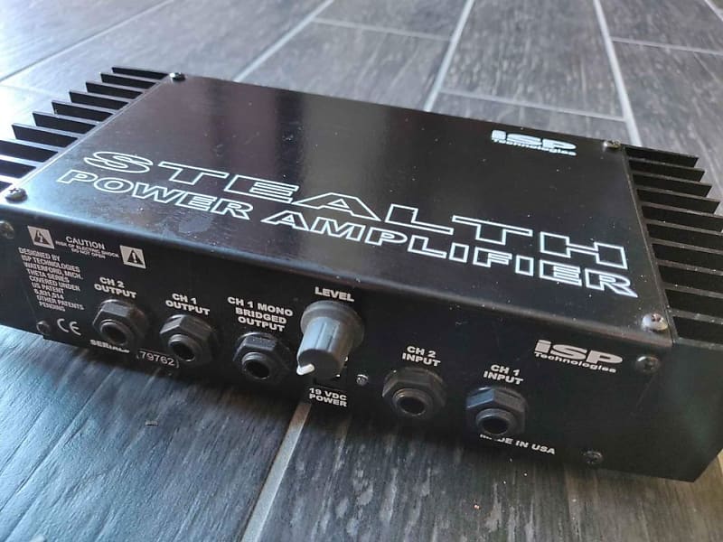 ISP Technologies Stealth Pro Power amp black Reverb