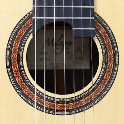 Milagro MPS7 Spruce/Rosewood 7-String Classical Harp Guitar w/All-Solid Woods, Custom Case!! image 15