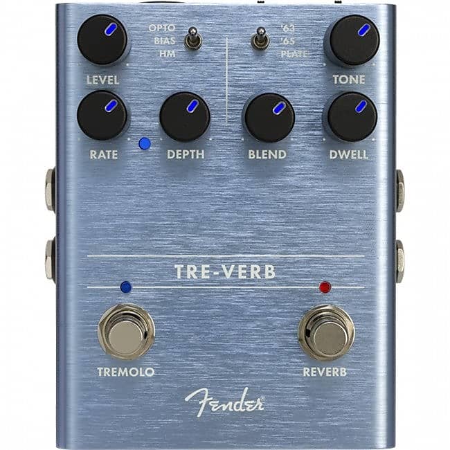 Fender Tre-Verb Digital Reverb/Tremolo Effects Pedal - 0234541000 image 1