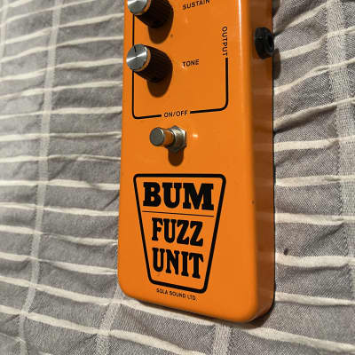 Sola Sound Bum Fuzz 2019 - Orange image 4