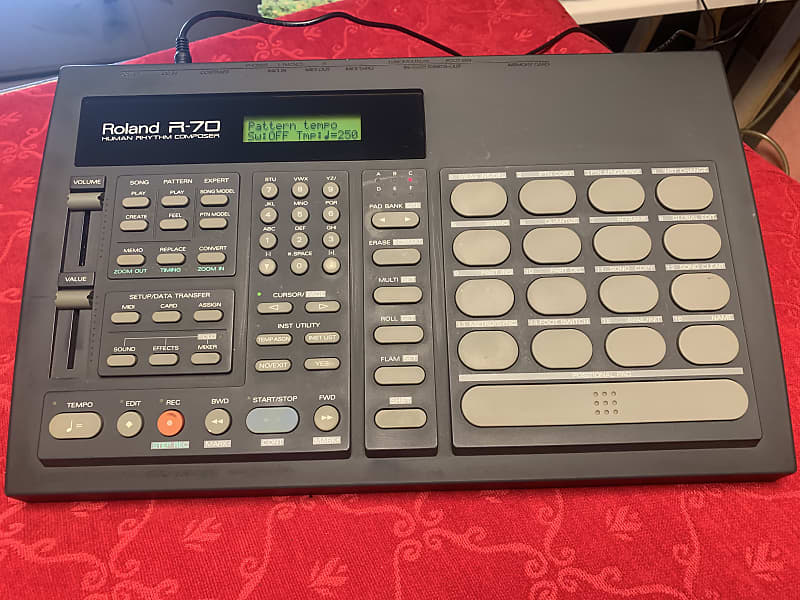 Roland R-70 Human Rhythm Composer 1990s - Black