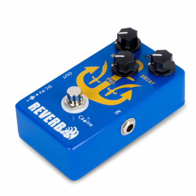Caline CP-98 Reverb Pedal Electric Guitar Bypass Multi Effects Digital Blue Alloy Pedals Acoustic image 5