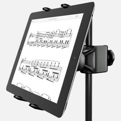 IK Multimedia iKlip Xpand Stand Universal Mic Stand Support for iPad and Tablets image 2