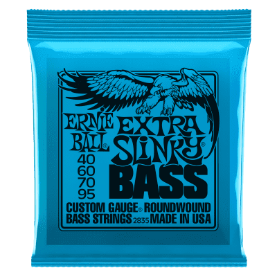 Ernie Ball Extra Slinky Nickel Wound Electric Bass Strings image 1