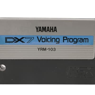 Buy used Yamaha YRM-103 DX7 Voicing Program Cartridge for CX-5M