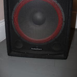 Radio shack 15 discount inch pa speaker
