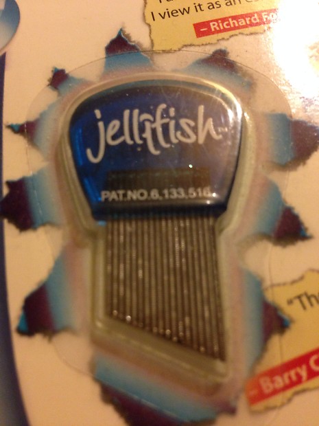 Jellifish guitar sale pick
