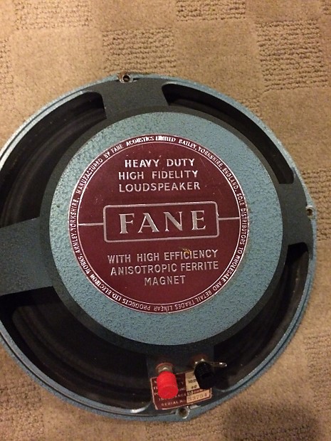 Vintage fane sale speakers