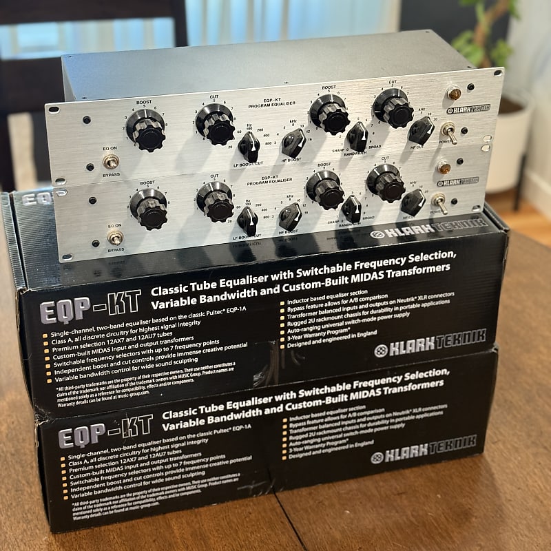 EQP-KT EQ イコライザー Klark Teknik 76-kt Klark Teknik EQP-KT Tube