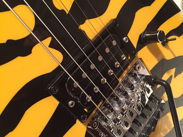 ESP LTD George Lynch GL-600MT Bengal Tiger Guitar Mr Scary