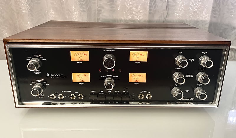 Rare Vintage Scott Stereomaster 499 Quad Integrated Reverb 2456