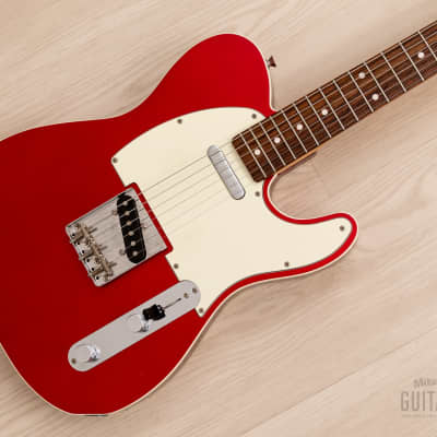 2006 Fender Telecaster Custom ‘62 Vintage Reissue TL62B-TX Candy Apple Red w/ USA Pickups, Japan CIJ for sale