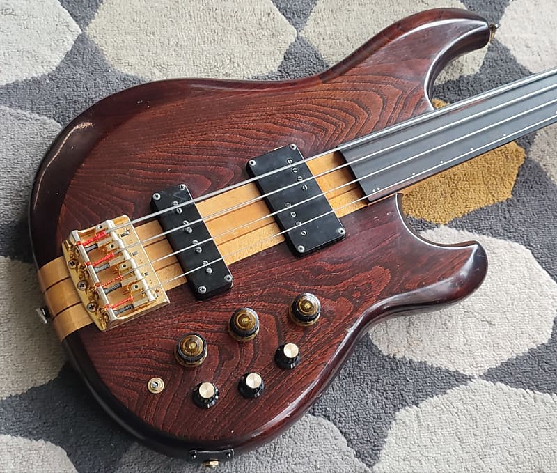 Ibanez Musician MC-940DS fretless 1983 Japan with OHSC | Reverb