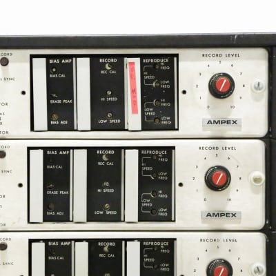 1970s Ampex AG-440 440-4 Vintage 1/2” 4-Track Analog Tape Recording Machine image 8