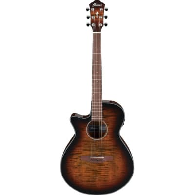 IBANEZ AEG70L-TIH Lefthand Elektro-Akustik-Gitarre, tiger burst gloss for sale