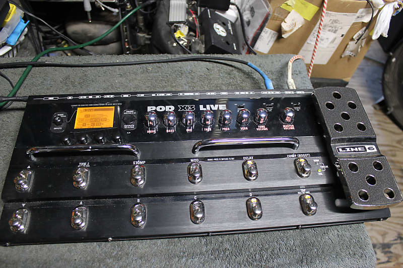 Line 6 POD X3 Live Multi-Effect and Amp Modeler | Reverb