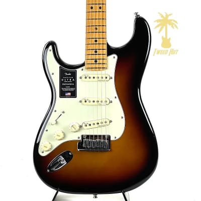 Fender American Ultra Stratocaster® Left-Hand, Maple Fingerboard, Ultraburst image 1