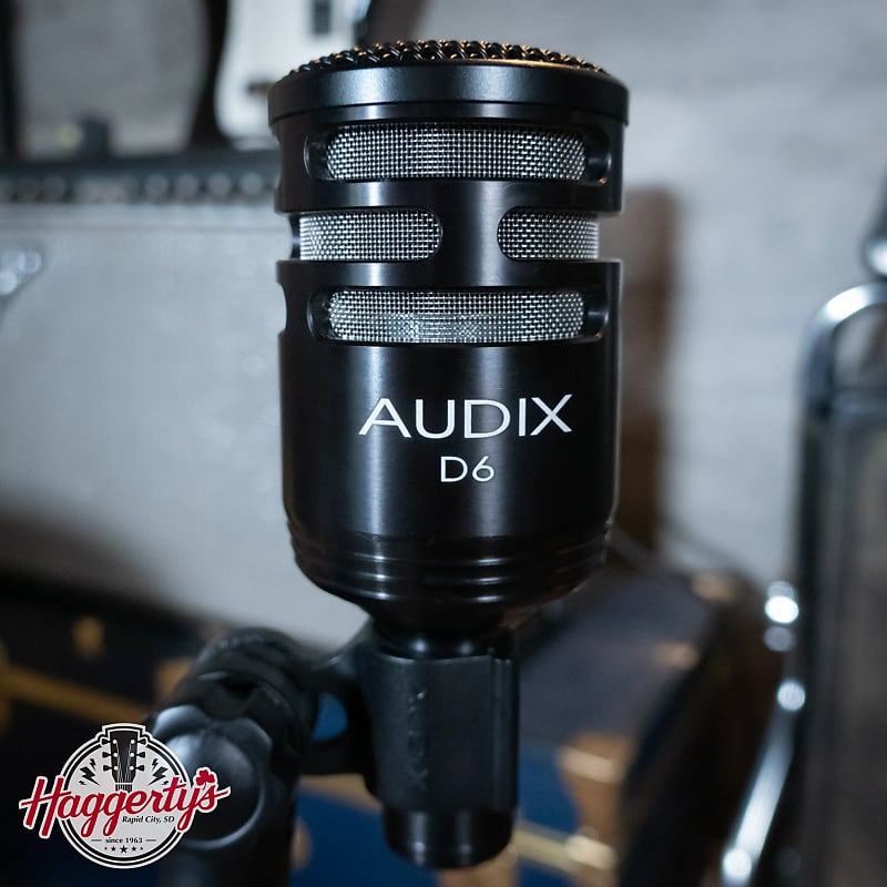 AUDIX D6 ダイナミックマイク Amazon.com: AUDIX D6 Cardioid Dynamic Kick Drum Microphone