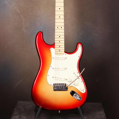 Fender American Deluxe Stratocaster 2011 Sunset Metallic - Excellent condition for sale