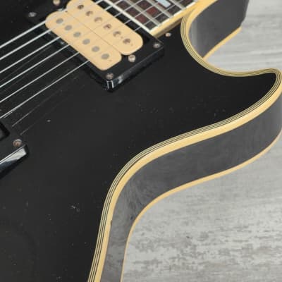 1990's Orville (Gibson) Japan LPC-75 '60's Reissue Les Paul Custom (Black) image 5