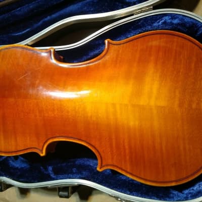 Seidel Stradivarius Copy sized 1/2 Violin, 1982. Germany. Very Good Condition image 9