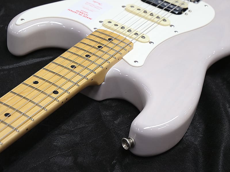 Fender Made in Japan Hybrid 50s Stratocaster HSS SN:2410 ≒3.45kg 2019 US  Blonde