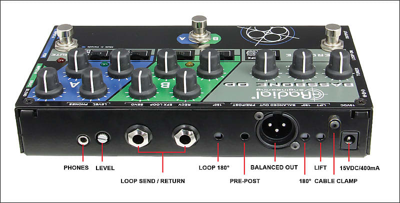 Radial Tonebone BassBone OD | Reverb