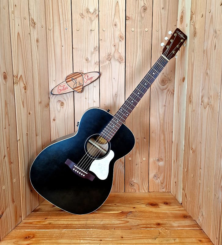 Art&Lutherie Legacy Q1T Faded Black Westerngitarre | Reverb