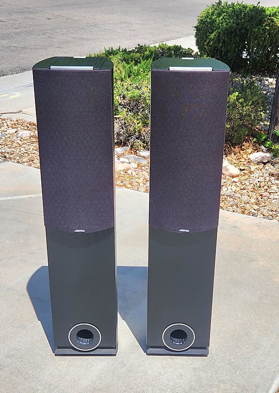 Jamo Jamo E660 3 way loudspeaker 90s  - Black ash  			