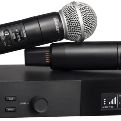 Shure SLXD24D SM58 Digital Wireless Dual Handheld Microphone