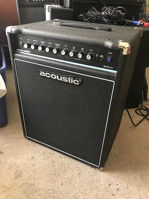 Acoustic B100 MK II Bass Amp - Superb Condition - 100 Watts | Reverb