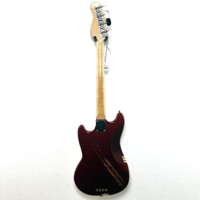Fender Mustang Bass 1969 - Competition Red w/ Matching Headstock image 3