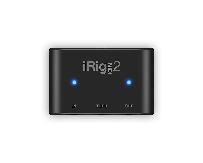 New IK Multimedia iRig MIDI 2 Portable MIDI Interface for iOS, Mac, and PC image 1
