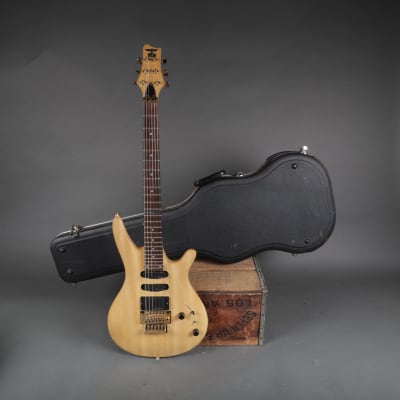 Japan Boy London Floyd Rose Electric Guitar Natural Finish + HC image 2