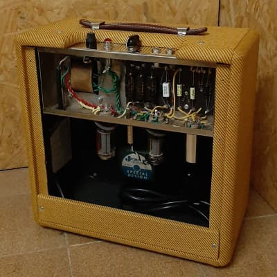 LHC Amplifiers Champ 5F1 57' Tweed Fender Clon image 4
