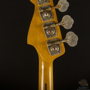 Fender Jazz Bass '73 Custom Relic 1994 Autumn Blaze Metallic image 13