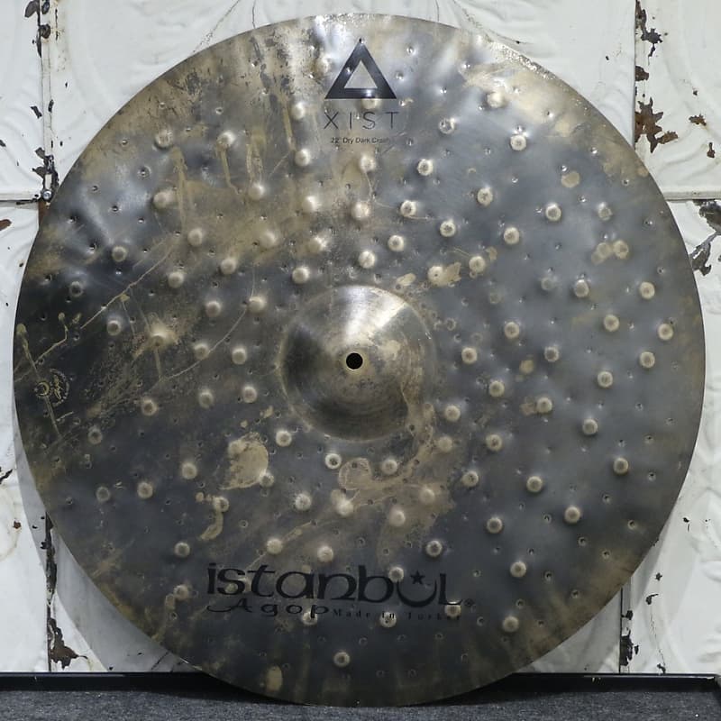 Istanbul Agop XIST Dry Dark Crash Cymbal 22in (1774g) image 1