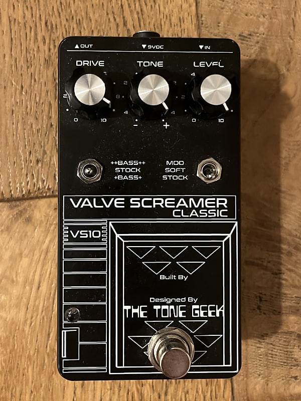 The Tone Geek - Valve Screamer VS10 - Tube Screamer TS10 Clone (Thru-hole  PCB) | Reverb