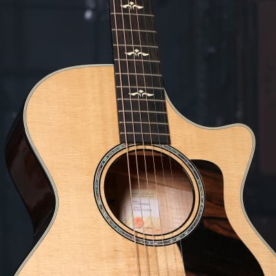 Taylor 612ce 12-Fret Grand Concert V-Class Acoustic Electric Guitar with Case image 3