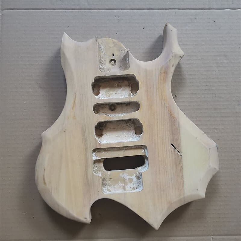 Unfinished Single Cut Basswood Body Project Reverb