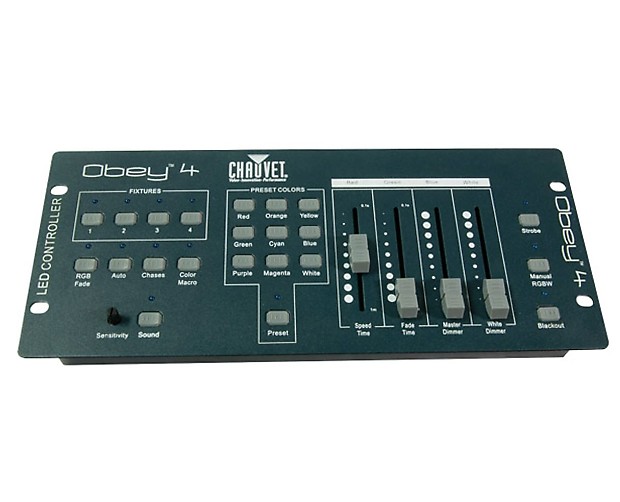 Chauvet Obey 4 Compact 16-Channel DMX Controller image 1