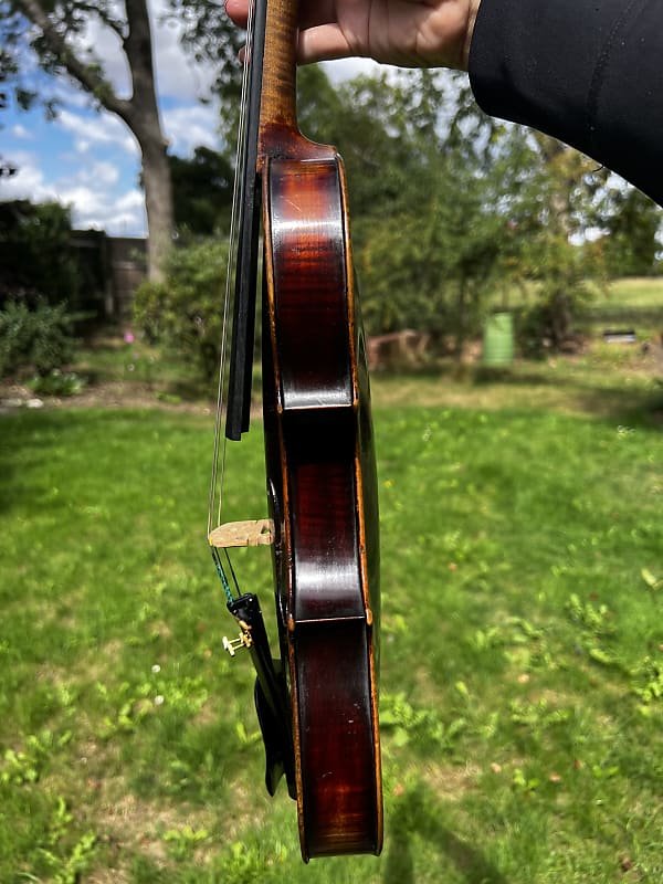 モダン　ドイツ　4/4 バイオリン　Neuner & Hornsteiner 4/4 Neuner & Hornsteiner Lionshead Violin 1850 - Varnish